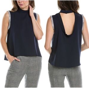 Gracia Open Back Sleeveless Top